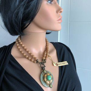 Olive Jade Necklace